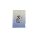 LIBRETA COSIDA POCKET 80H RAYAS GLITTER