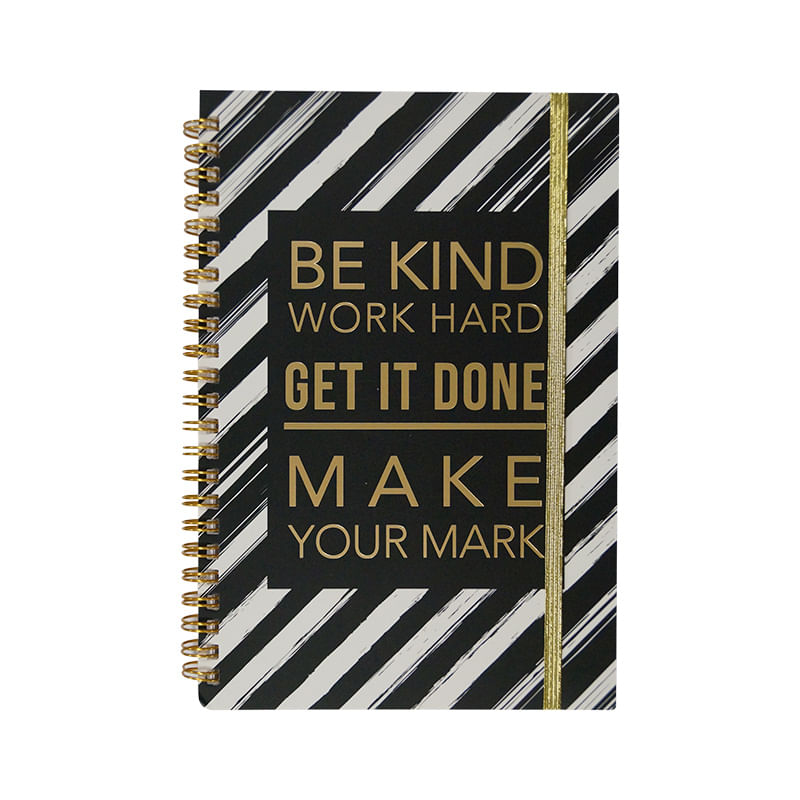 CUADERNO ESPIRAL COLLEGE 100H C-5 BLACK PD