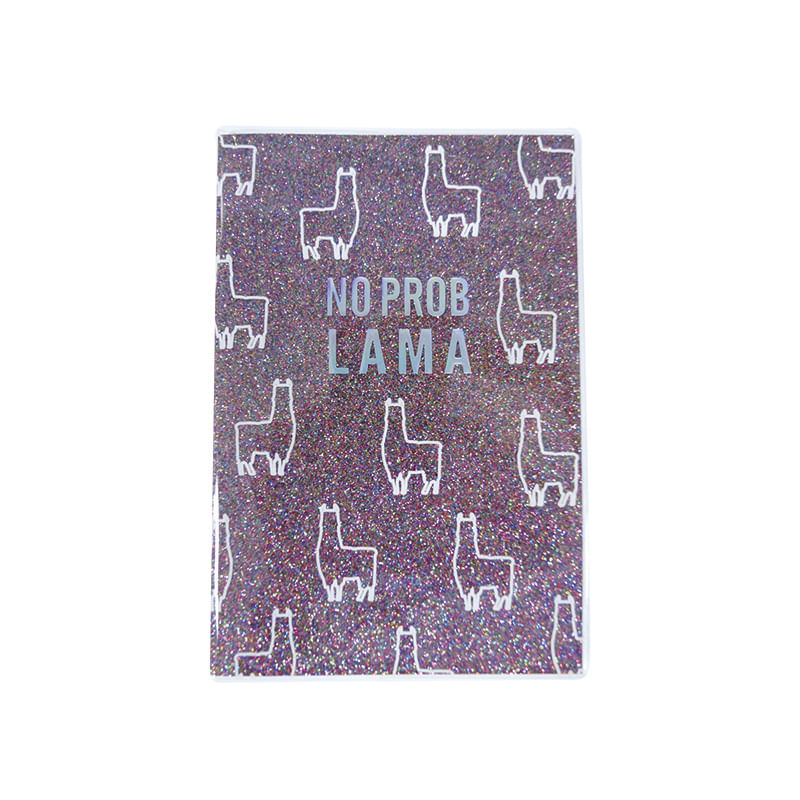 CUADERNO COSIDO FRANCES 80H RAYAS GLITTER