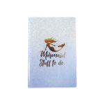 CUADERNO COSIDO FRANCES 80H RAYAS GLITTER