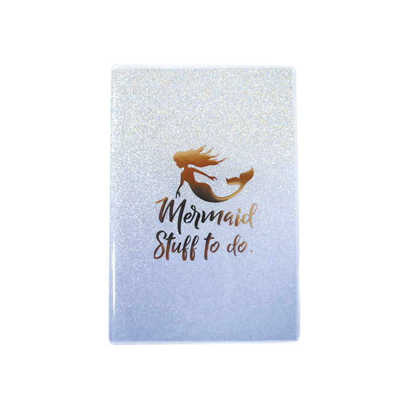 CUADERNO COSIDO FRANCES 80H RAYAS GLITTER