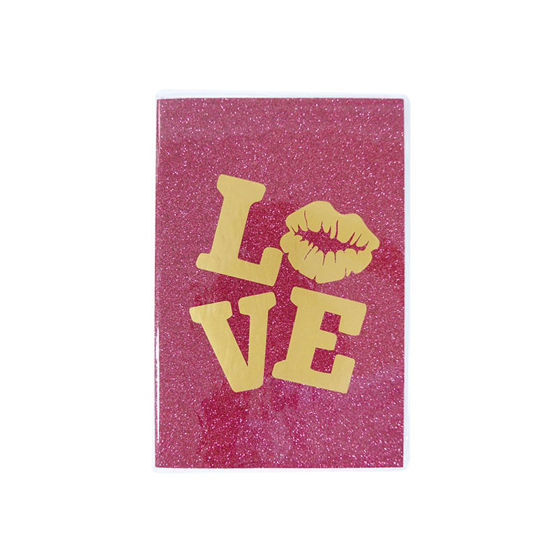 CUADERNO COSIDO FRANCES 80H RAYAS GLITTER