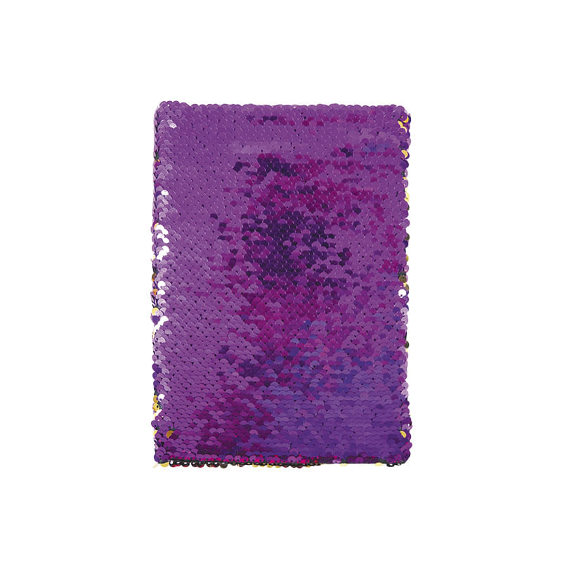 CUADERNO COSIDO FRANCES 80H RAYAS LENTEJUELA