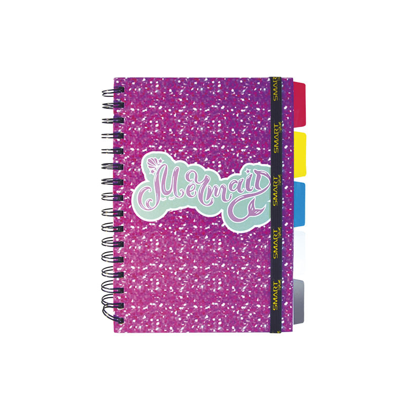 CUADERNO ESPIRAL FRANCES 96H RAYAS SIRENA PD