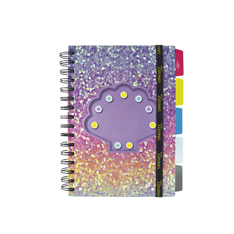 CUADERNO ESPIRAL FRANCES 96H RAYAS SIRENA PD