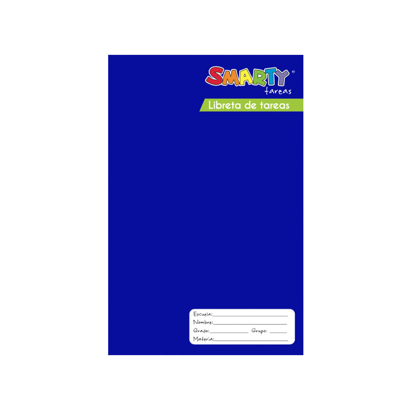 CUADERNO ENGRAPADO 1/2 CARTA 20H TAREAS SMARTY