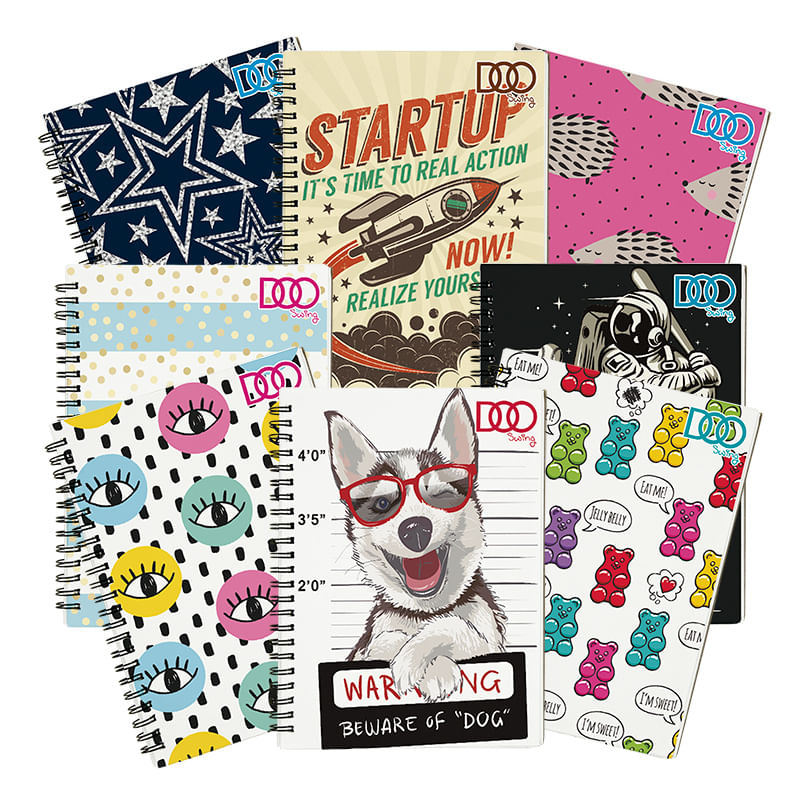 CUADERNO PROFESIONAL 100H BLANCO DOO SWING MIX