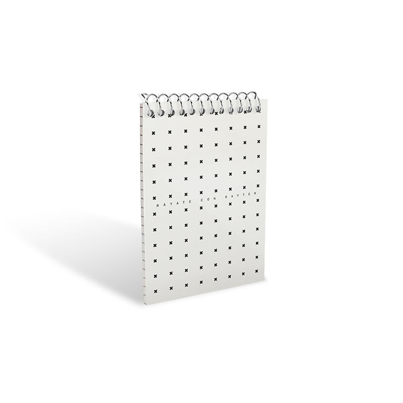 LIBRETA ESPIRAL BOLSILLO 40H RAYAS