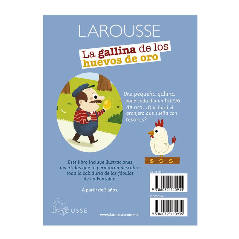 LIBRO LAS FABULAS DE LA FONTAINE
