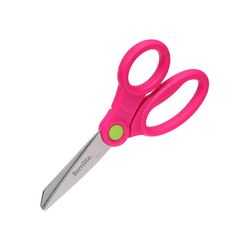 TIJERA METAL PLASTICO 5" BARRILITO