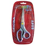 TIJERA METAL PLASTICO 6 3/4" OFICINA SOFT BLT