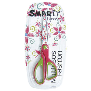 TIJERA METAL PLASTICO 6 3/4" MULTI FASHION SOFT BLT