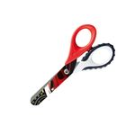 TIJERA METAL PLASTICO 5" PUNTA ROMA TATOO INNOVATION