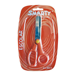 TIJERA METAL PLASTICO ESCOLAR ROMA 5" BLT