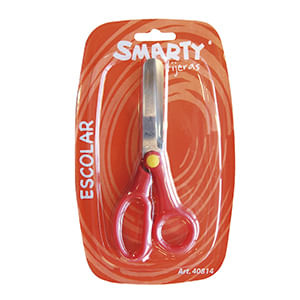TIJERA METAL PLASTICO ESCOLAR ROMA 5" BLT