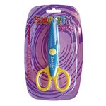 TIJERA METAL PLASTICO MANUALIDADES 5" CURVAS BLT