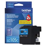 CARTUCHO DE TINTA SUPER ALTO RENDIMIENTO BROTHER LC105C CYAN