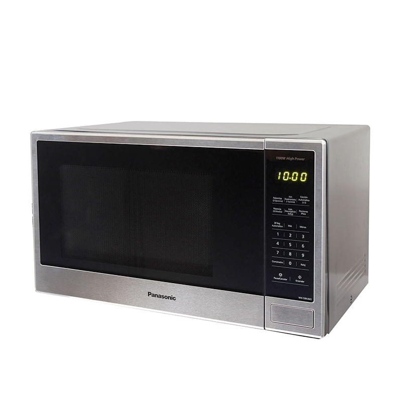 HORNO DE MICROONDAS 09 PIES,  COLOR PLATA