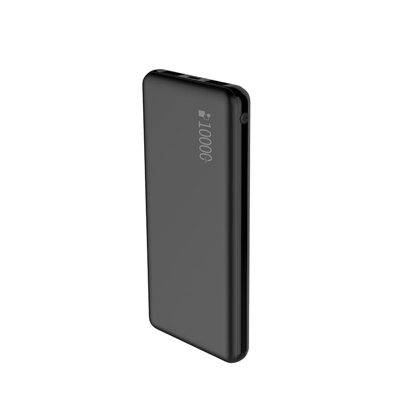 BATERIA PORTATIL NEXTEP POWER BANK USB, 10000 mAh NEGRA