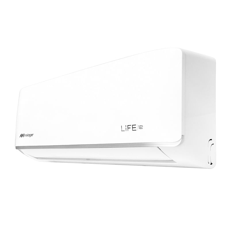AIRE ACONDICIONADO MINISPLIT LIFE 12, 12,000BTU'S 110V, FRIO/CALOR