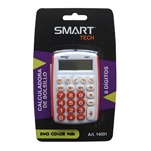 CALCULADORA BOLSILLO 8DIG PILAS DUO COLORS BLT