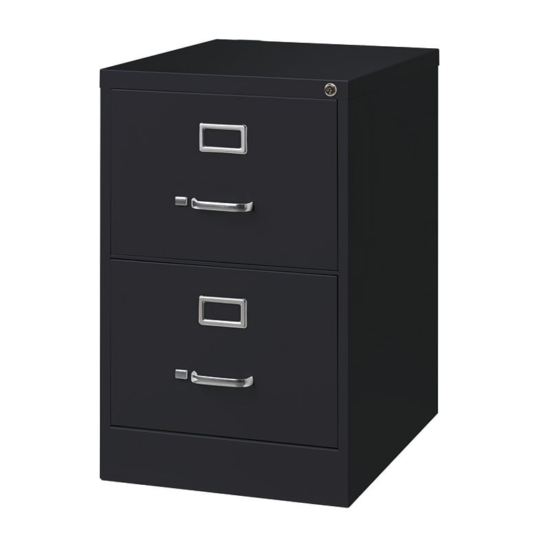 ARCHIVERO METAL 2 GAV 25" NEGRO OFICIO