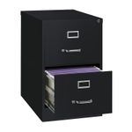 ARCHIVERO METAL 2 GAV 25" NEGRO OFICIO