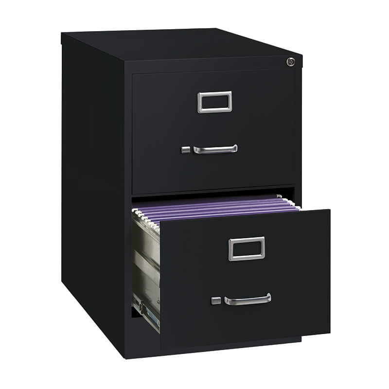 ARCHIVERO METAL 2 GAV 25" NEGRO OFICIO