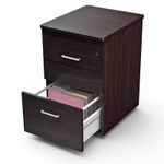 ARCHIVERO ALTO 2 GAVETAS WENGUE