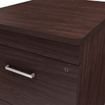 ARCHIVERO ALTO 2 GAVETAS WENGUE