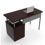 ESCRITORIO BASICO THORINO C/ARCHIVERO  WENGUE  120MT