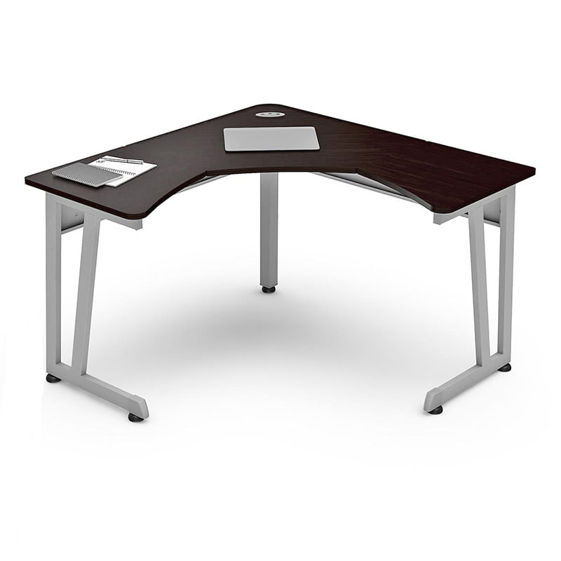 21714 - ESCRITORIO DELTA SIN PORTA TECLADO Y S/PORTA CPU WENGUE