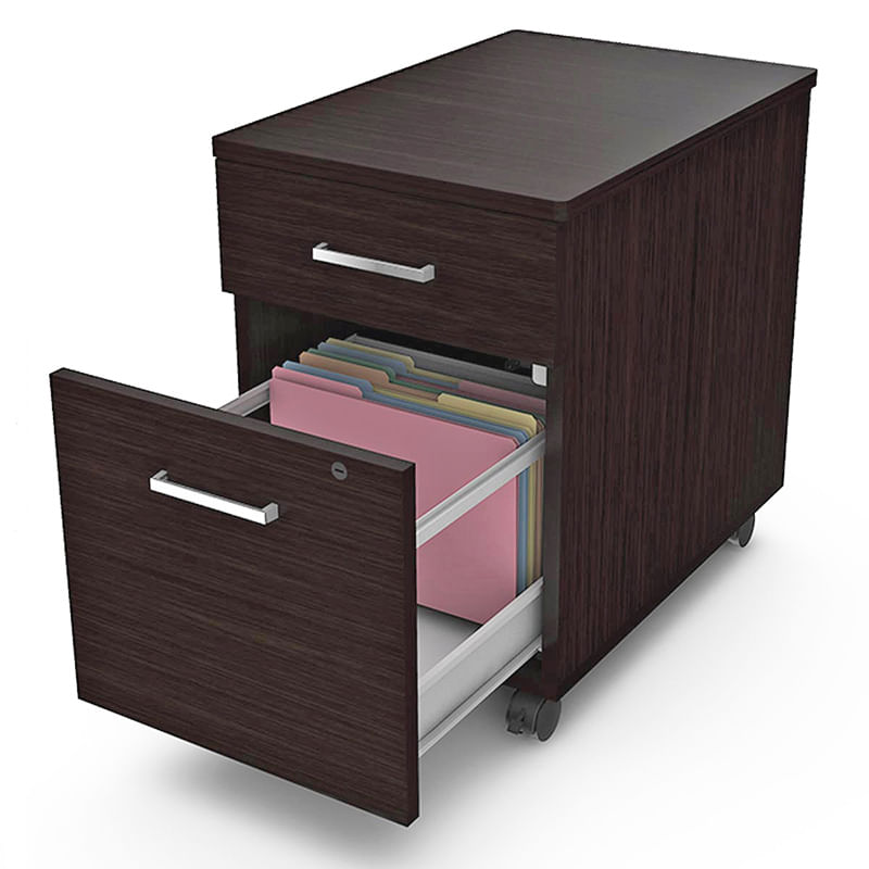 ARCHIVERO 2 GAVETAS WENGUE
