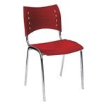 SILLA VISITA SIN BRAZOS POLIPROPILENO INNOVA COLORES