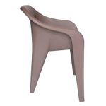 SILLA P/EXTERIOR CON BRAZOS POLIPROPILENO ELEFANTE