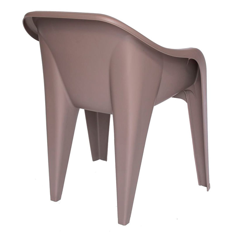 SILLA P/EXTERIOR CON BRAZOS POLIPROPILENO ELEFANTE