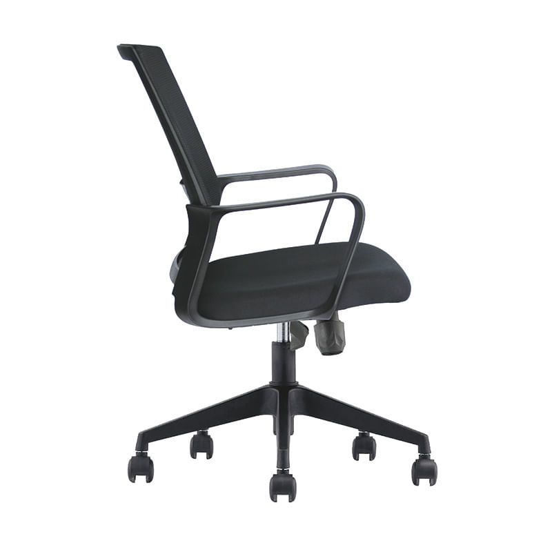 SILLON EJECUTIVO RESPALDO MEDIO MALLA NEGRO SLING