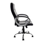 SILLON EJECUTIVO RESPALDO ALTO PIEL/VINIL NEGRO KLAVE