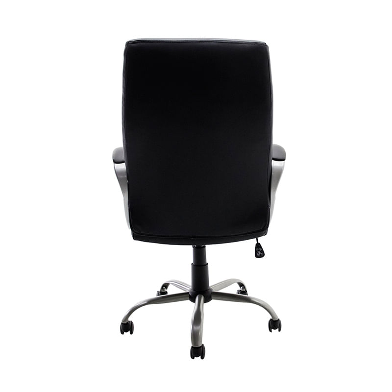 SILLON EJECUTIVO RESPALDO ALTO PIEL/VINIL NEGRO KLAVE