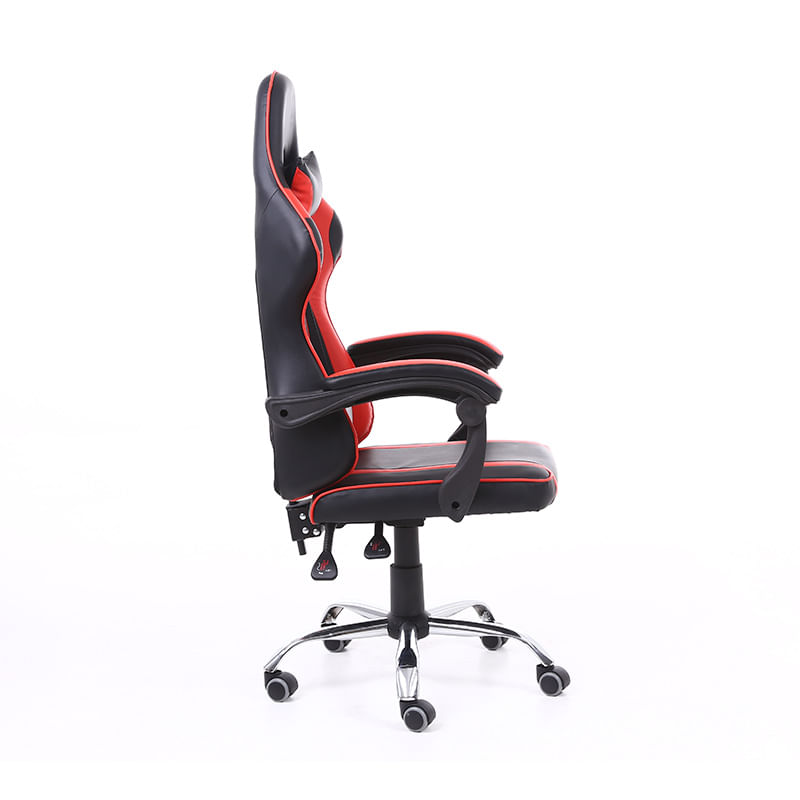 SILLON GAMER DRAGON XT FALKOR ROJO CON NEGRO
