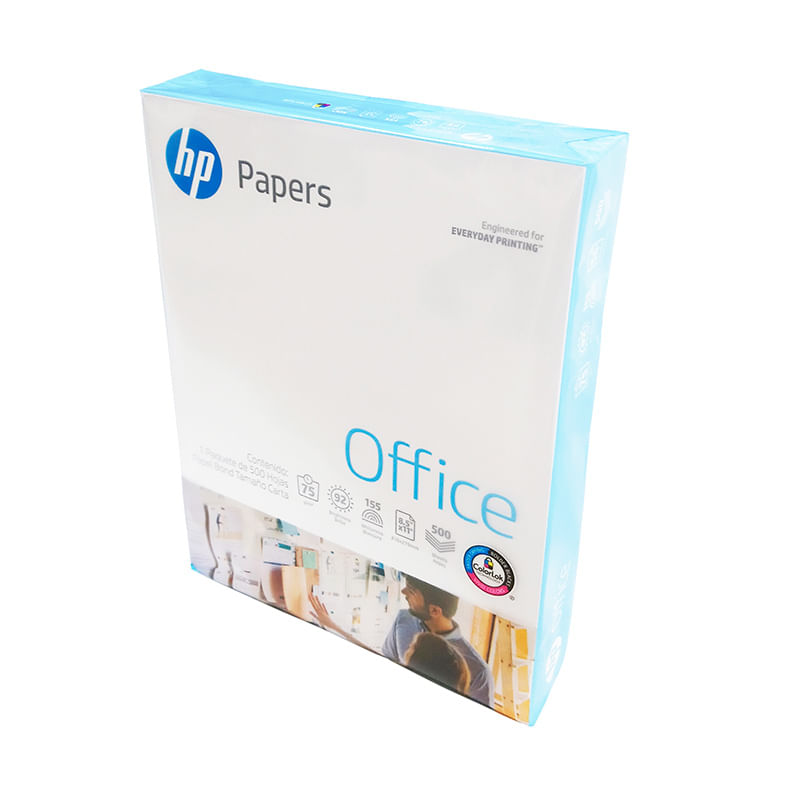 PAPEL HP OFFICE CARTA BLCO 37K C/500HJS