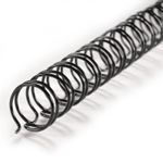 ARILLO METALICO 5/16" NEGRO 20PZAS TWIN LOOP