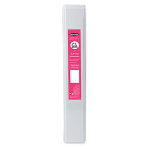 CARPETA ARILLO 1" D BLANCA CON VENTANA WJ