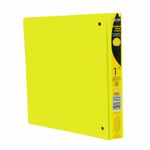 CARPETA ARILLO 1" O AMARILLO NEON CON VENTANA SAMSILL