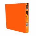 CARPETA ARILLO 1" O NARANJA NEON CON VENTANA SAMSILL