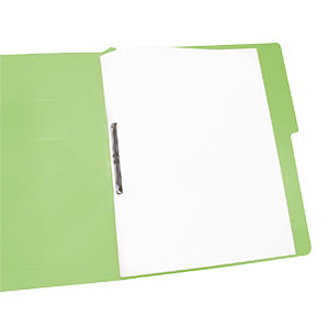 CARPETA ACCOPRESS CARTA CON BROCHE VERDE CLARO MEDIA CEJA