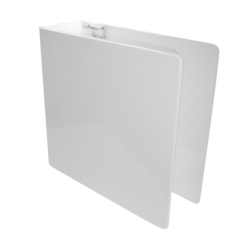 CARPETA ARILLO 4" D BLANCA CON VENTANA LEFORT