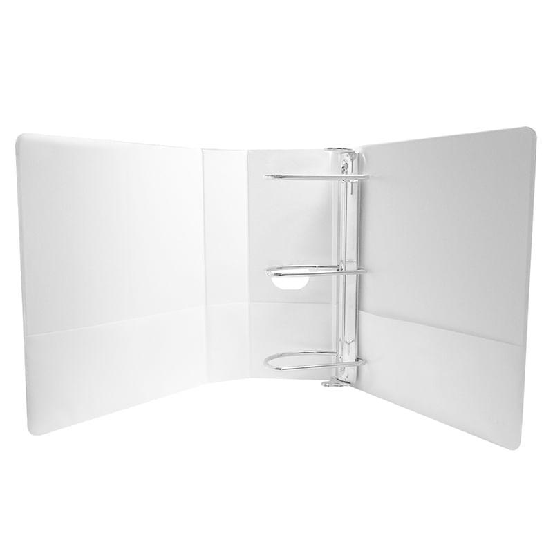 CARPETA ARILLO 5" D BLANCA CON VENTANA LEFORT