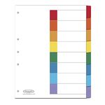 SEPARADOR 8DIV CARTA COLORES SURTIDOS WJ