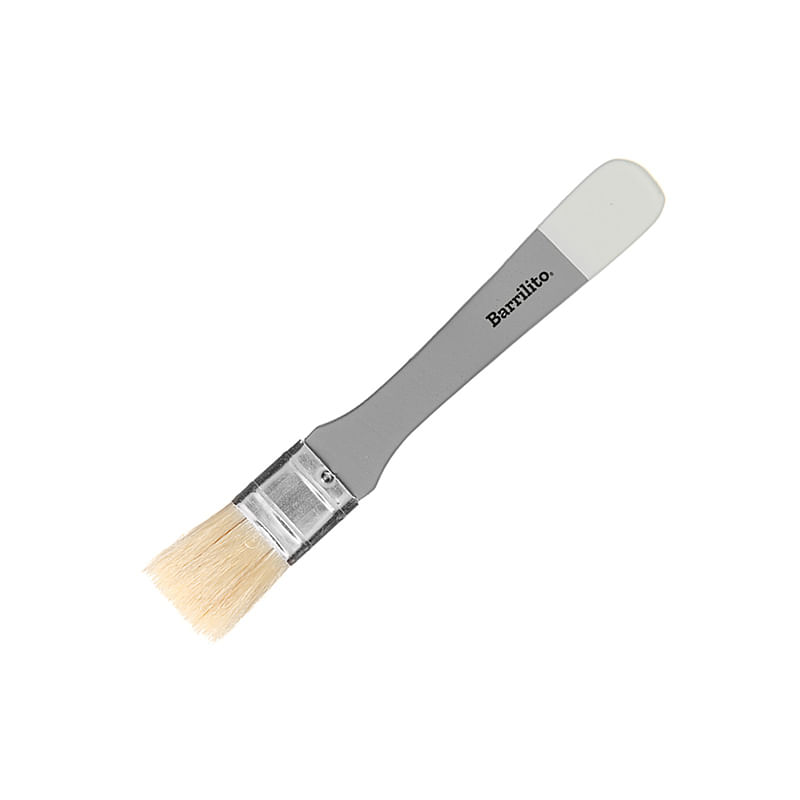 BROCHA PLANA CERDA BLANCA 1" BR1